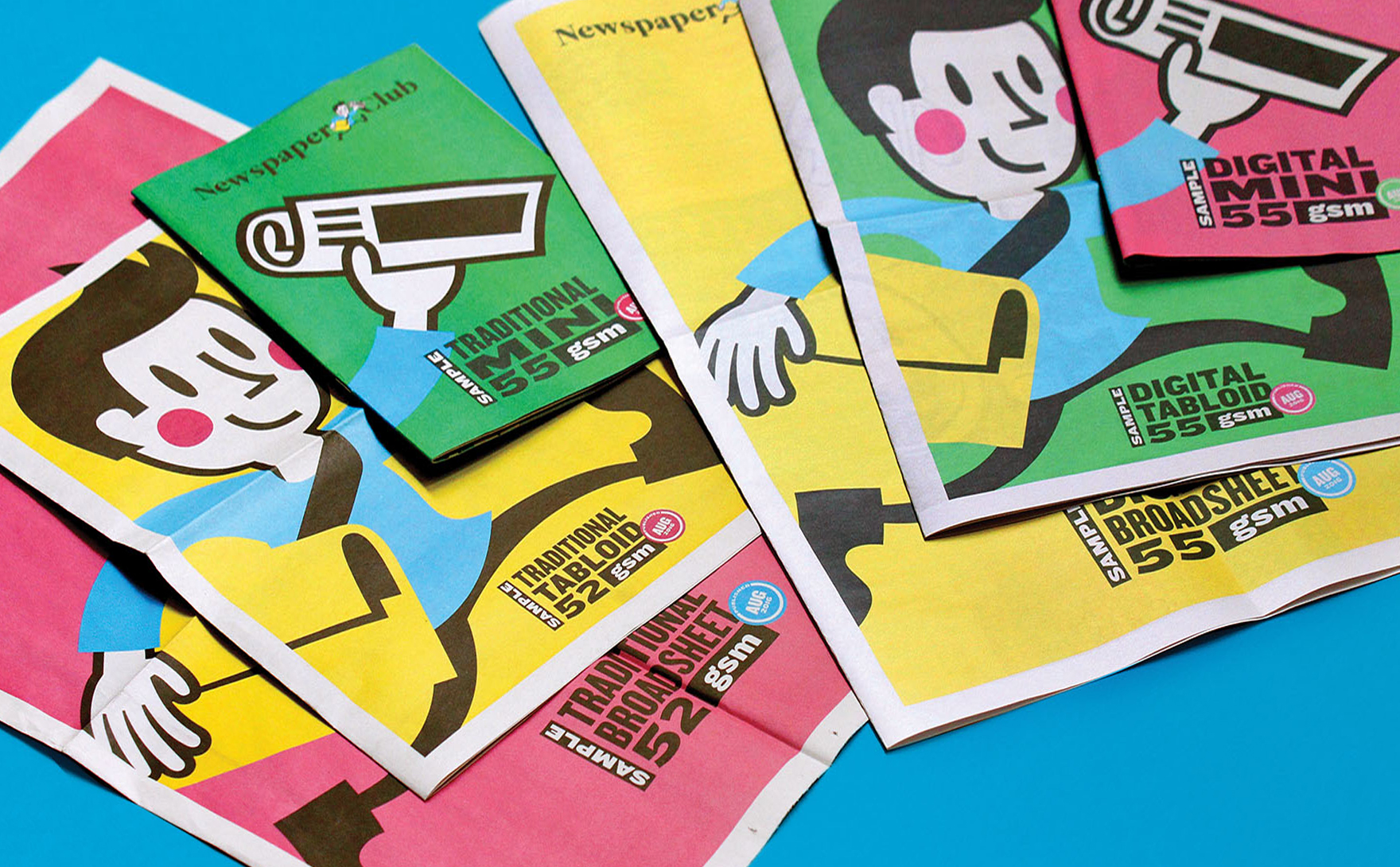 Newspaper Club Brand Identity